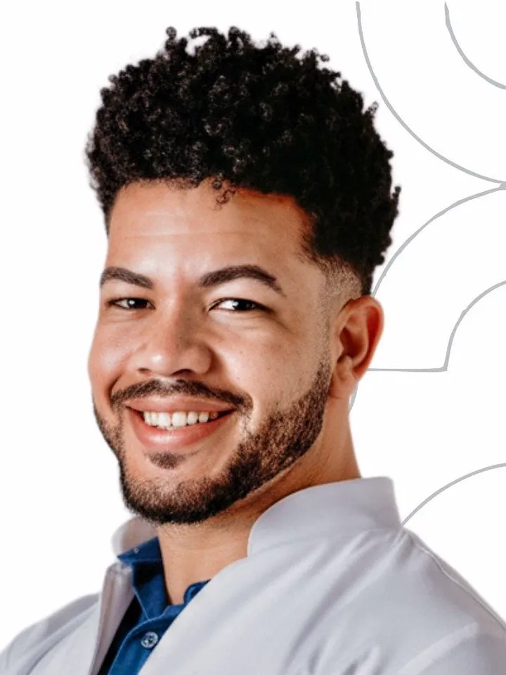 Retrato de Wellington Xavier, psicólogo do Instituto Neuro e Coluna